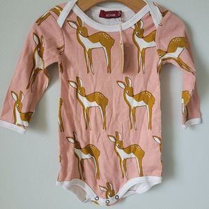 Doe a deer Milkbarn Organic Onsie